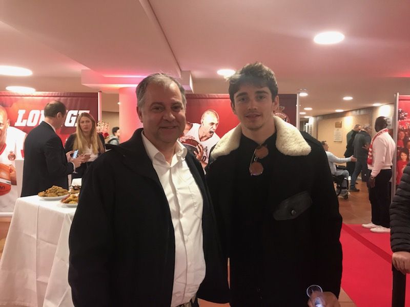 Rencontre avec Charles Leclerc - Cena