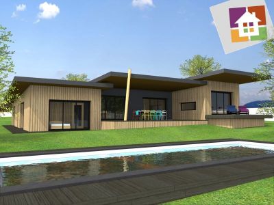 Maison Plein Pied Bois. Plan Au Sol Plan De Maison En Bois De ... Maison Plein Pied Bois. Plan Au Sol Plan De Maison En Bois De ...