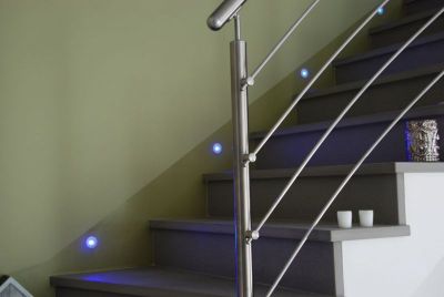 escalier à LED