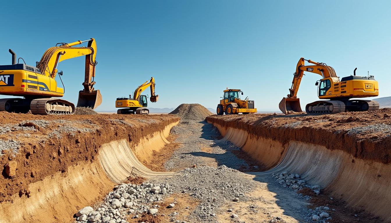 découvrez les différents types de travaux de terrassement et leurs spécificités pour préparer efficacement votre terrain avant construction.